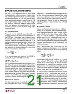 浏览型号LTC3101EUF-PBF的Datasheet PDF文件第21页