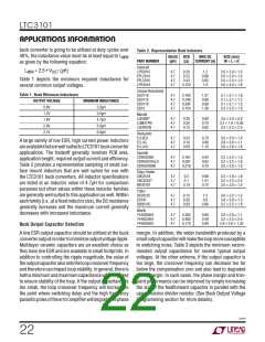 浏览型号LTC3101EUF-PBF的Datasheet PDF文件第22页