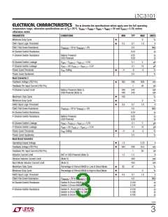 浏览型号LTC3101EUF-PBF的Datasheet PDF文件第3页