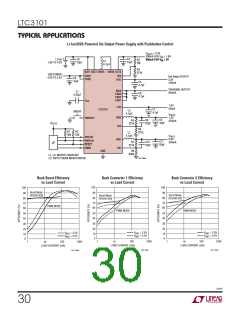 浏览型号LTC3101EUF-PBF的Datasheet PDF文件第30页