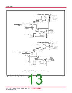 浏览型号M3455AGCFP的Datasheet PDF文件第13页