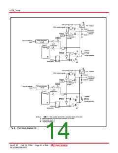 浏览型号M3455AGCFP的Datasheet PDF文件第14页