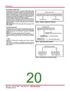 浏览型号M3455AGCFP的Datasheet PDF文件第20页