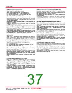 浏览型号M3455AGCFP的Datasheet PDF文件第37页
