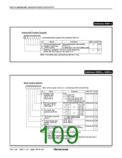 浏览型号M37161EFSP的Datasheet PDF文件第109页