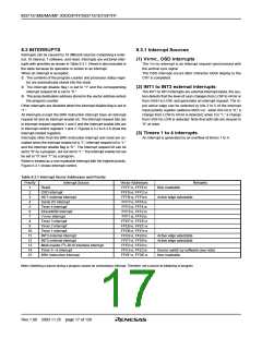浏览型号M37161EFSP的Datasheet PDF文件第17页