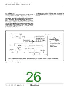 浏览型号M37161EFSP的Datasheet PDF文件第26页