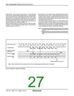 浏览型号M37161EFSP的Datasheet PDF文件第27页