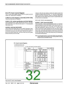 浏览型号M37161EFSP的Datasheet PDF文件第32页