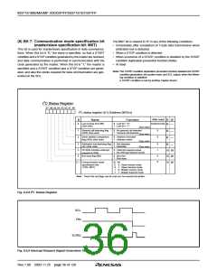 浏览型号M37161EFSP的Datasheet PDF文件第36页