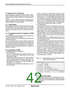 浏览型号M37161EFSP的Datasheet PDF文件第42页