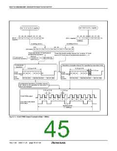 浏览型号M37161EFSP的Datasheet PDF文件第45页