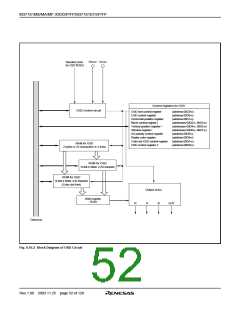 浏览型号M37161EFSP的Datasheet PDF文件第52页