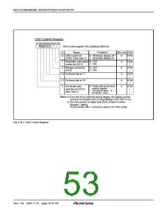 浏览型号M37161EFSP的Datasheet PDF文件第53页