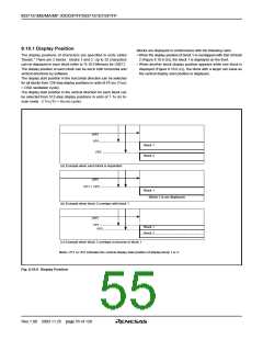 浏览型号M37161EFSP的Datasheet PDF文件第55页