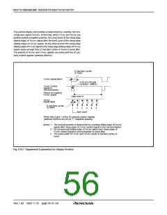 浏览型号M37161EFSP的Datasheet PDF文件第56页