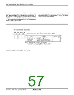 浏览型号M37161EFSP的Datasheet PDF文件第57页