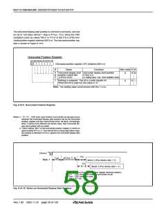 浏览型号M37161EFSP的Datasheet PDF文件第58页