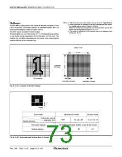 浏览型号M37161EFSP的Datasheet PDF文件第73页