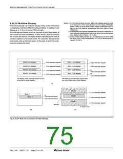 浏览型号M37161EFSP的Datasheet PDF文件第75页