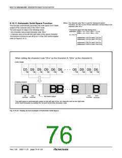 浏览型号M37161EFSP的Datasheet PDF文件第76页
