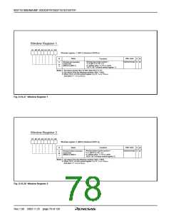 浏览型号M37161EFSP的Datasheet PDF文件第78页