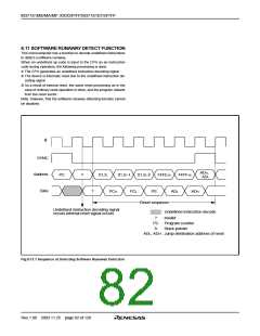 浏览型号M37161EFSP的Datasheet PDF文件第82页