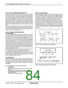 浏览型号M37161EFSP的Datasheet PDF文件第84页