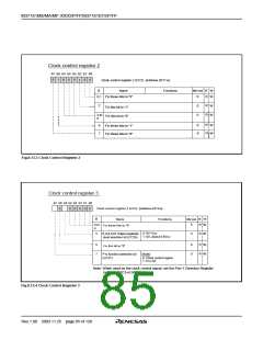 浏览型号M37161EFSP的Datasheet PDF文件第85页