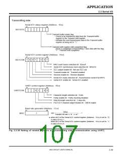 浏览型号M38027M5-XXXFP的Datasheet PDF文件第107页