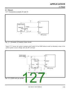 浏览型号M38027M5-XXXFP的Datasheet PDF文件第127页