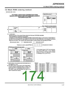 浏览型号M38027M5-XXXFP的Datasheet PDF文件第174页