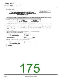 浏览型号M38027M5-XXXFP的Datasheet PDF文件第175页