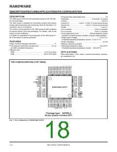 浏览型号M38027M5-XXXFP的Datasheet PDF文件第18页