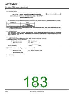 浏览型号M38027M5-XXXFP的Datasheet PDF文件第183页