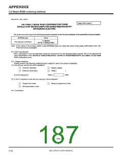 浏览型号M38027M5-XXXFP的Datasheet PDF文件第187页