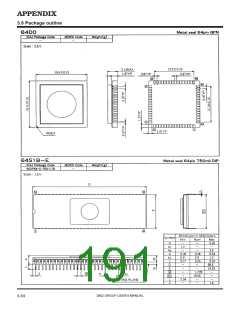 浏览型号M38027M5-XXXFP的Datasheet PDF文件第191页
