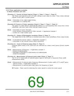 浏览型号M38027M5-XXXFP的Datasheet PDF文件第69页