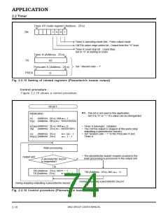 浏览型号M38027M5-XXXFP的Datasheet PDF文件第74页