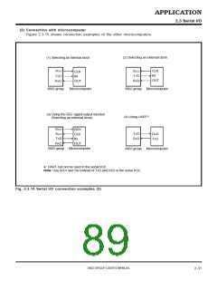 浏览型号M38027M5-XXXFP的Datasheet PDF文件第89页