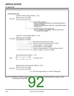 浏览型号M38027M5-XXXFP的Datasheet PDF文件第92页