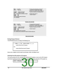 浏览型号MPC89X54AP的Datasheet PDF文件第30页