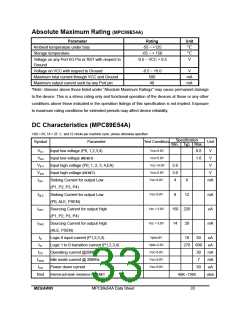 浏览型号MPC89X54AP的Datasheet PDF文件第33页