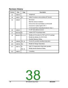 浏览型号MPC89L54AE的Datasheet PDF文件第38页