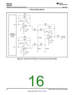 浏览型号OPA1612的Datasheet PDF文件第16页