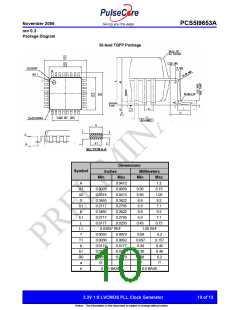 浏览型号PCS5I9653AG-32-LR的Datasheet PDF文件第10页