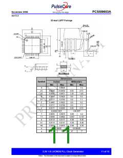 浏览型号PCS5I9653AG-32-LR的Datasheet PDF文件第11页