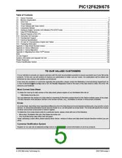 浏览型号PIC12F675-I/SNG的Datasheet PDF文件第5页