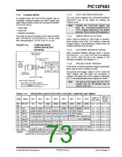 浏览型号PIC12F683-I/SNG的Datasheet PDF文件第73页