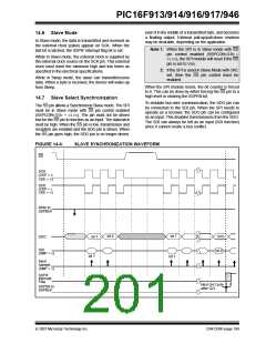 浏览型号PIC16F916-I/SO的Datasheet PDF文件第201页